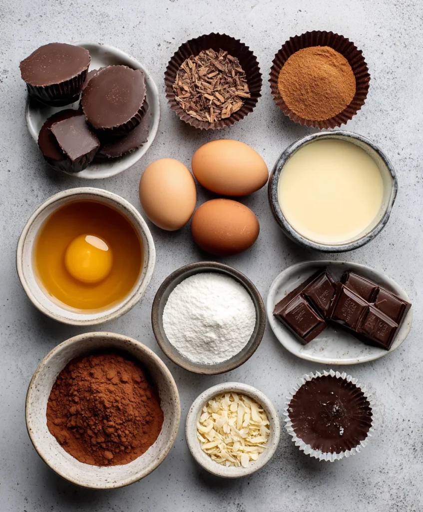 Christmas Chocolate Caramel Cups
