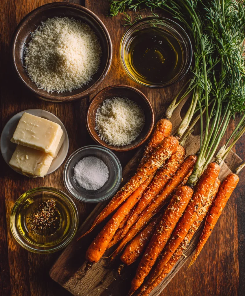 Crispy Parmesan Carrots