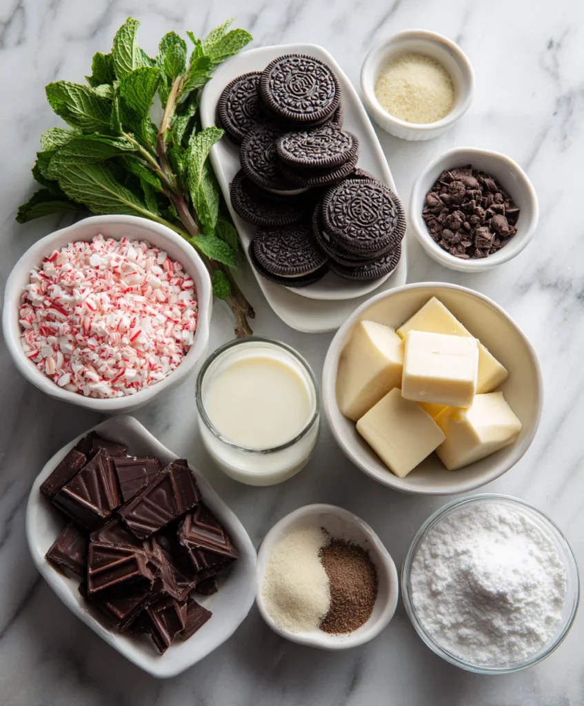 Peppermint Oreo Truffles