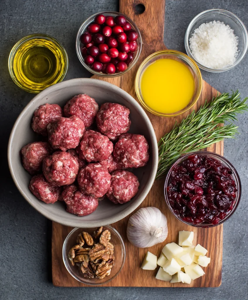 Christmas Cranberry Meatballs