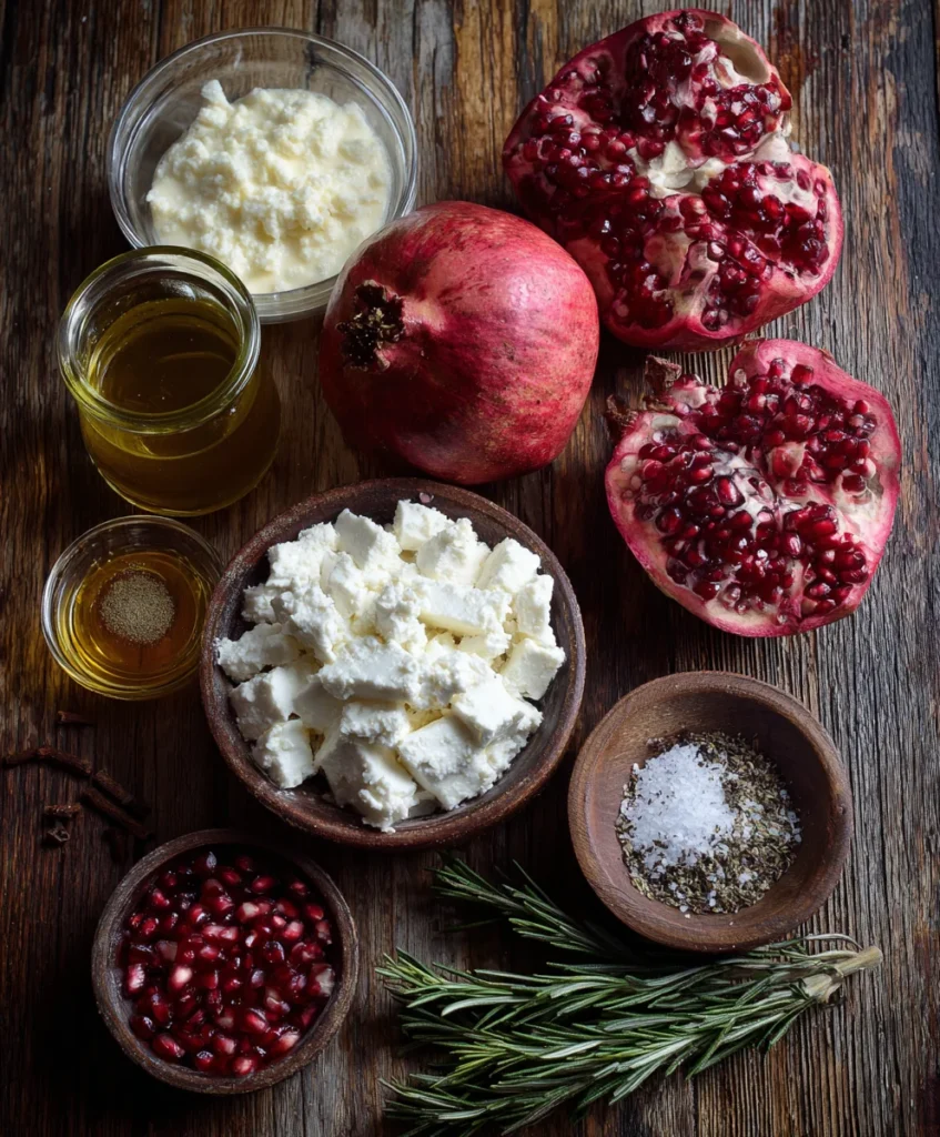  Pomegranate Feta Cheese Dip