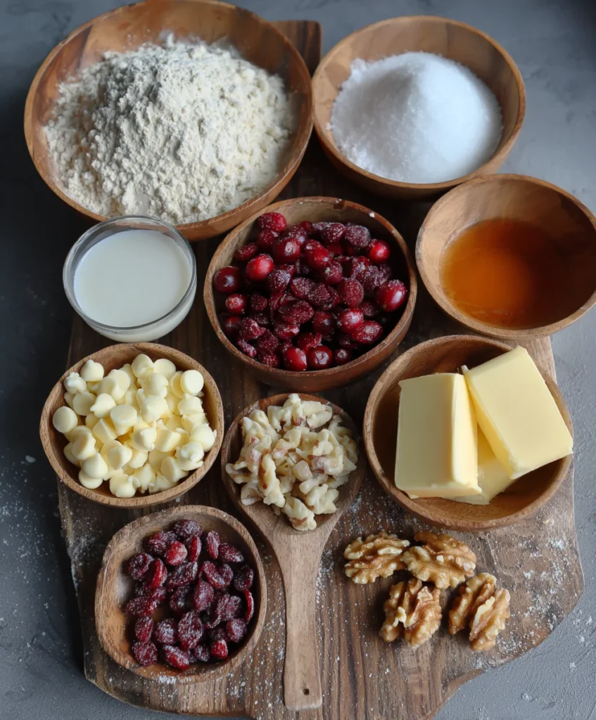 White Chocolate Cranberry Cookies