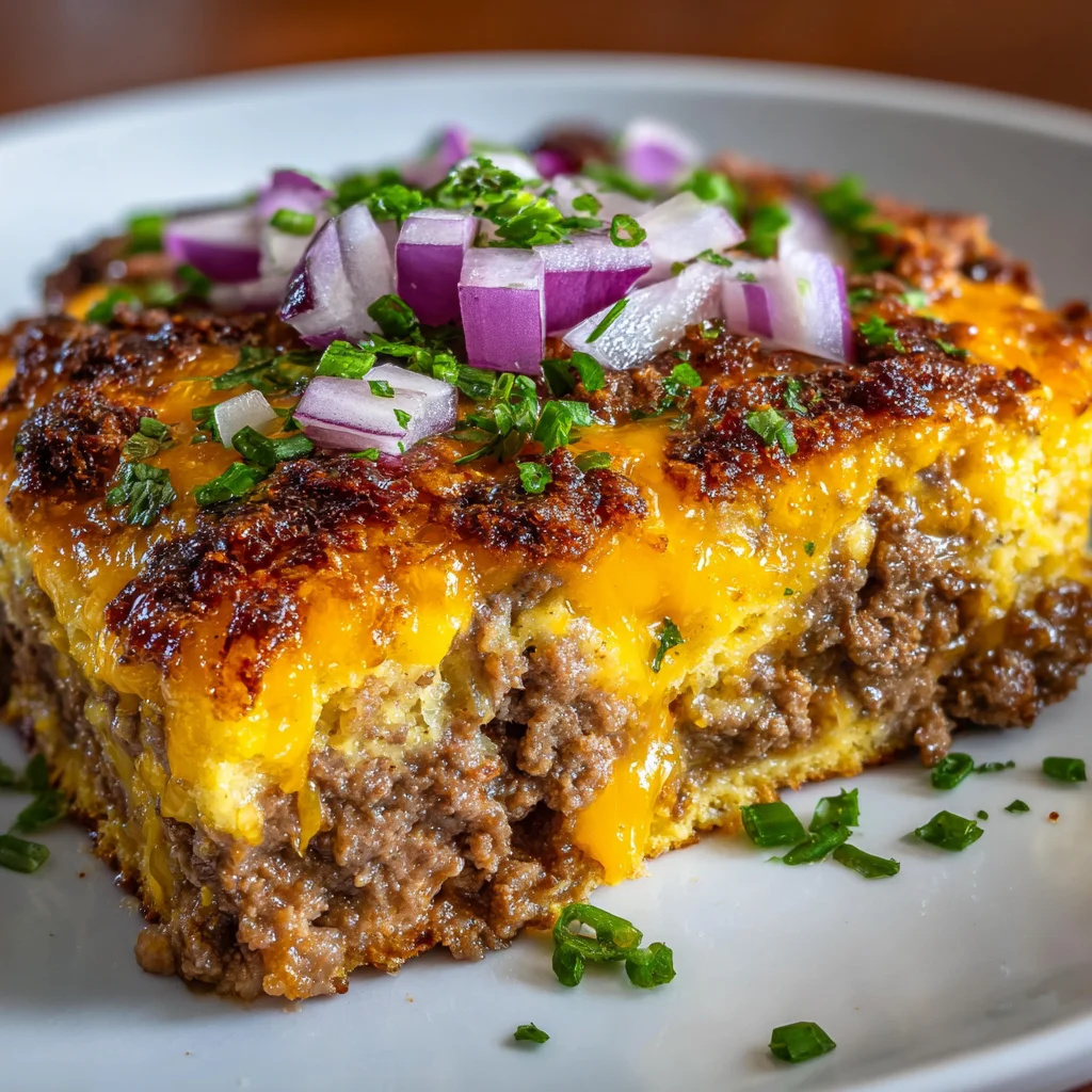 Keto Cheeseburger Casserole A Quick, Flavorful Delight!