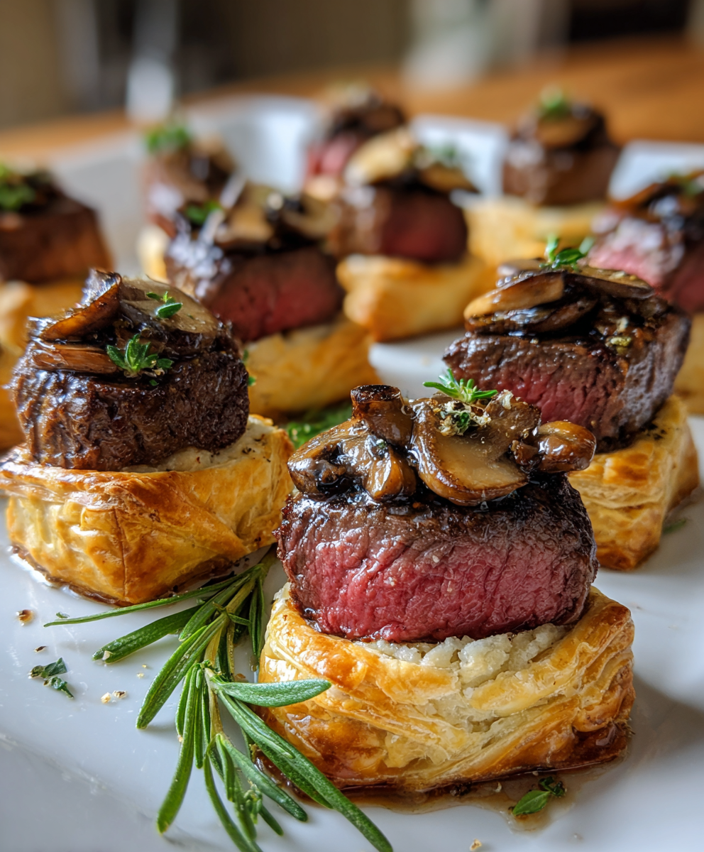 Mini Beef Wellington Bites