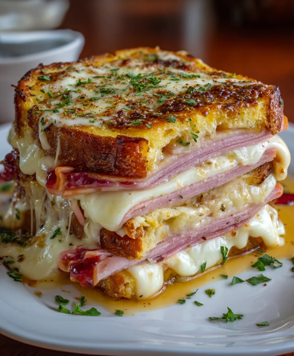 Monte Cristo Breakfast Casserole