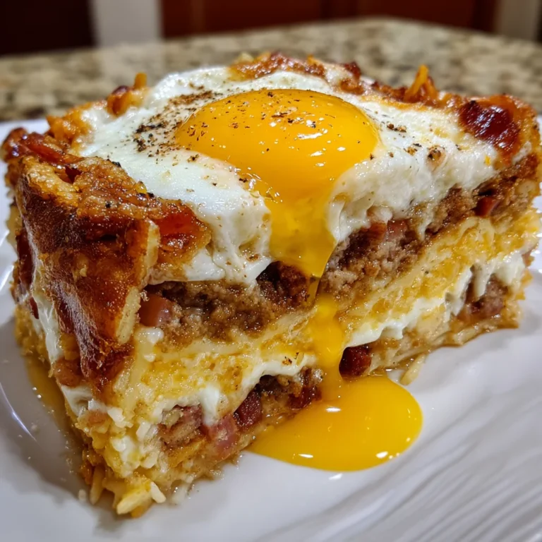 Breakfast Lasagna With Layers A Delicious Morning Treat!