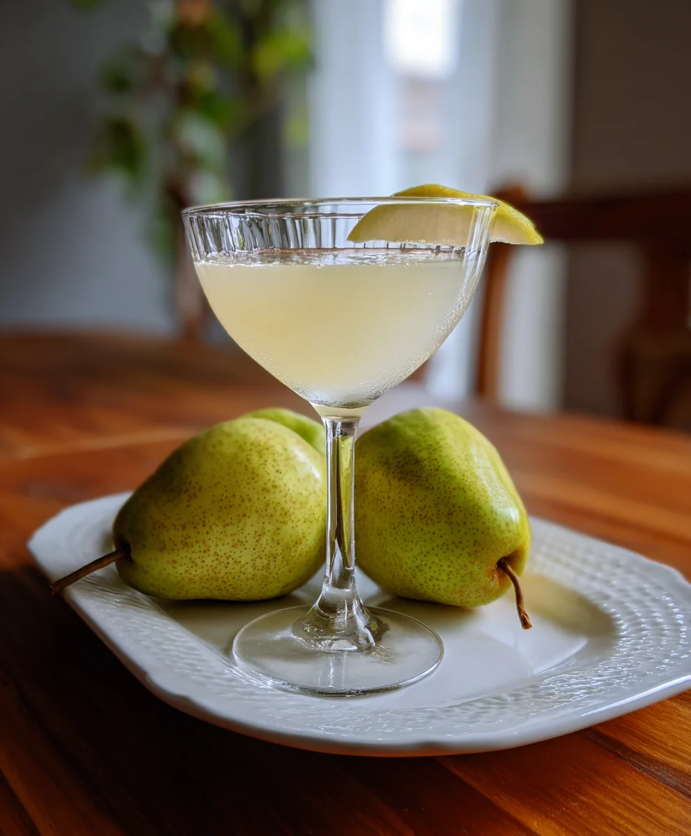 Pear Martini Recipe