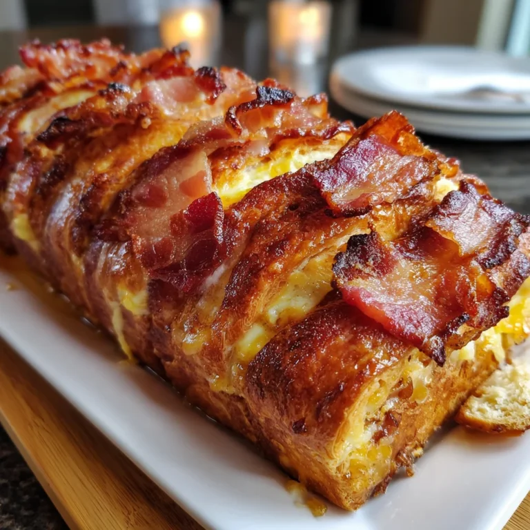 Maple Bacon Croissant Loaf: A Delicious Breakfast Delight!