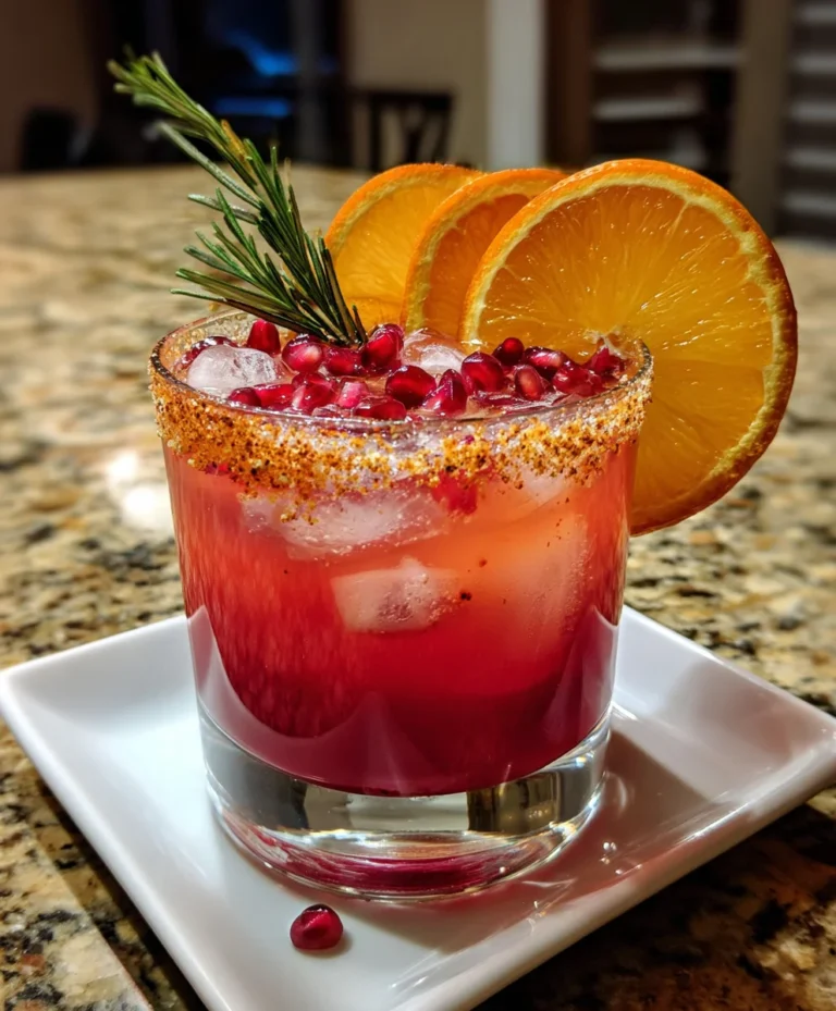 Spiced Christmas Margarita