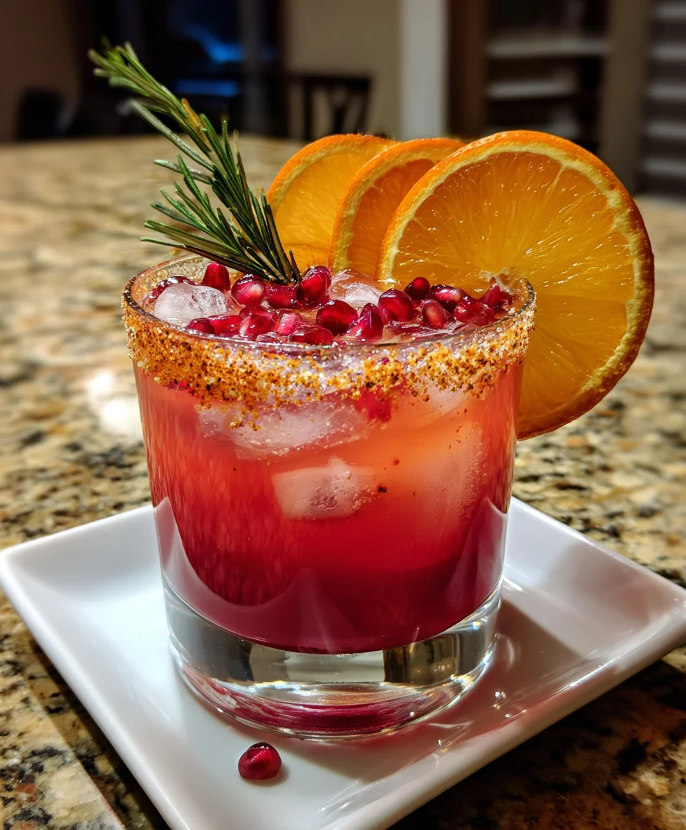 Spiced Christmas Margarita