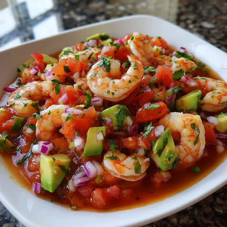 Mexican Shrimp Cocktail Zesty: A Refreshingly Tasty Recipe!