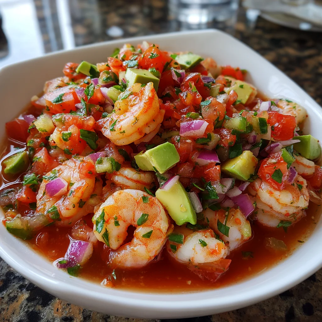 Mexican Shrimp Cocktail Zesty: A Refreshingly Tasty Recipe!