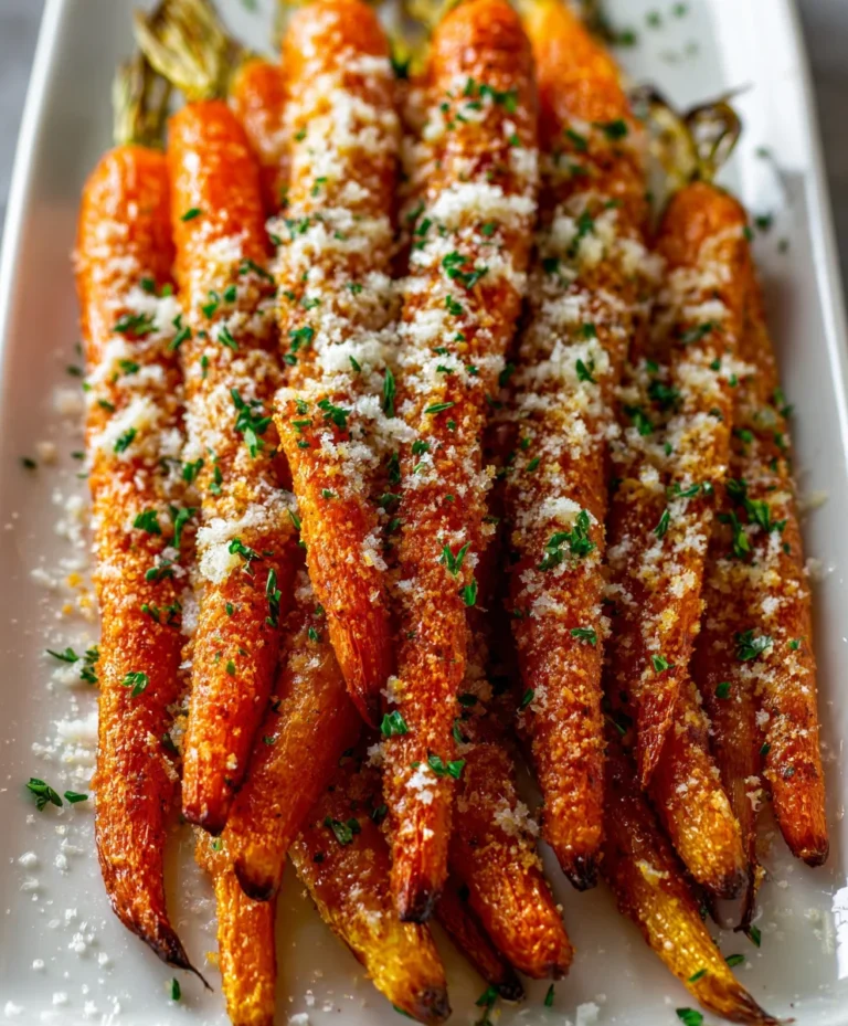 Crispy Parmesan Carrots