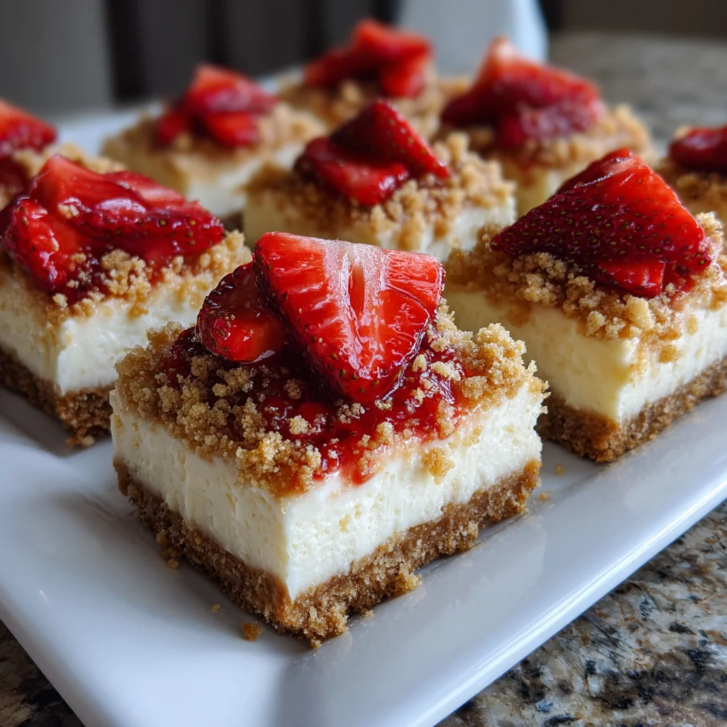 Strawberry Crunch Cheesecake Bites: A Sweet Delight!