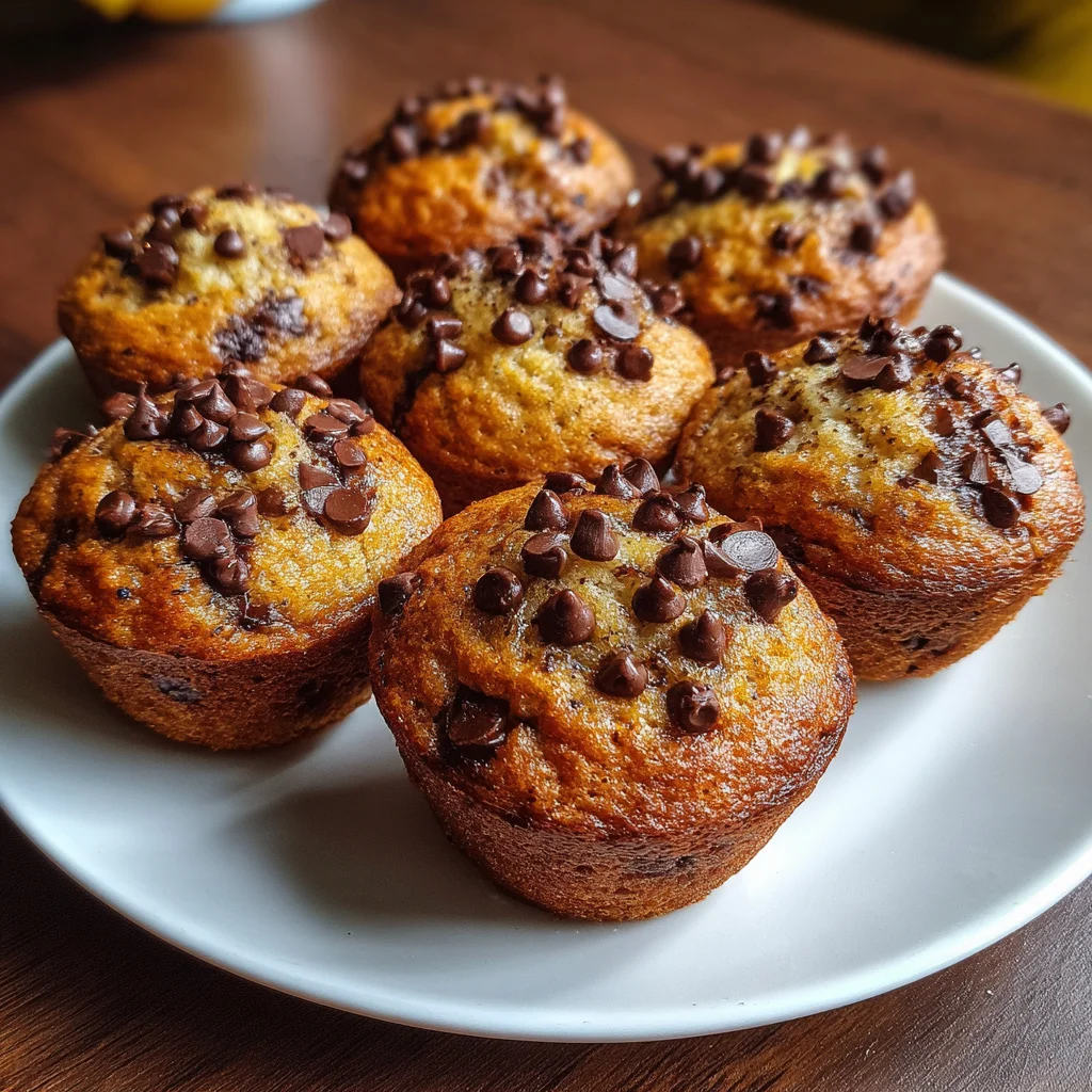 Banana Chocolate Chip Mini Muffins: Easy, Delicious Treat!