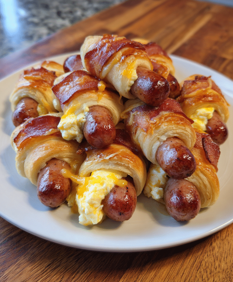 Breakfast Pigs in Blanket