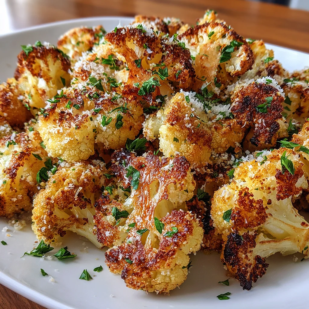 Crispy Parmesan Roasted Cauliflower: A Must-Try Recipe!