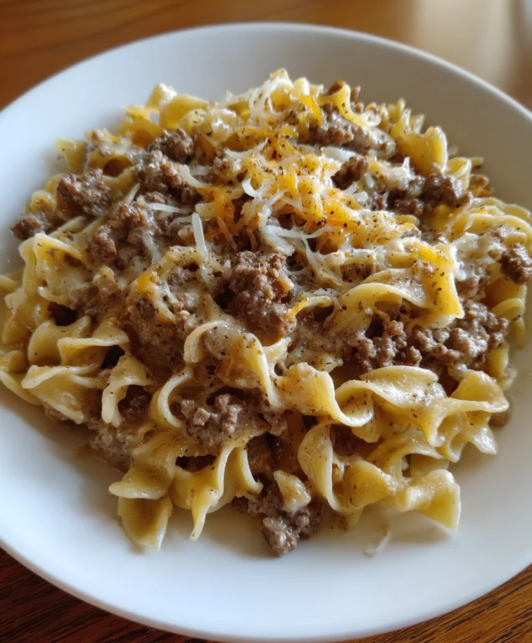 Beef Noodle Casserole