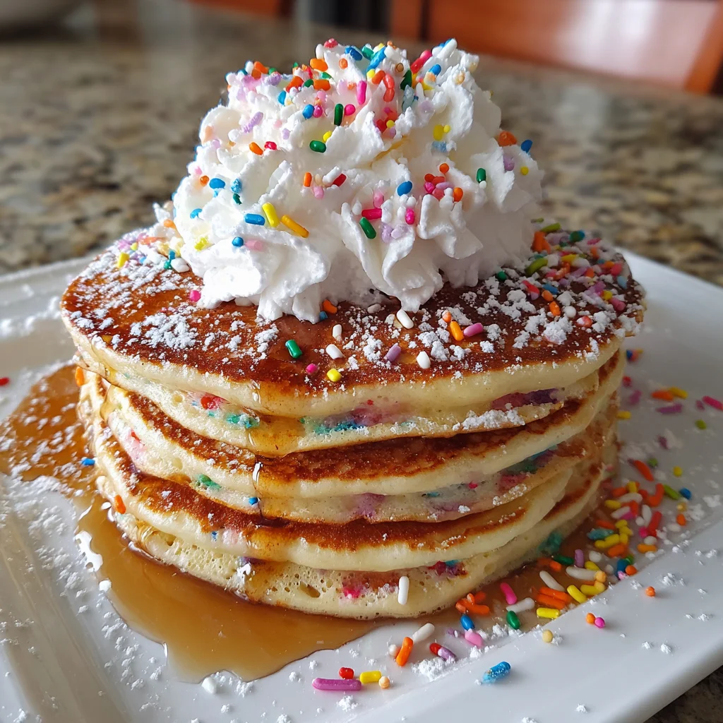 Funfetti Pancakes A Delightful Breakfast Treat to Try!