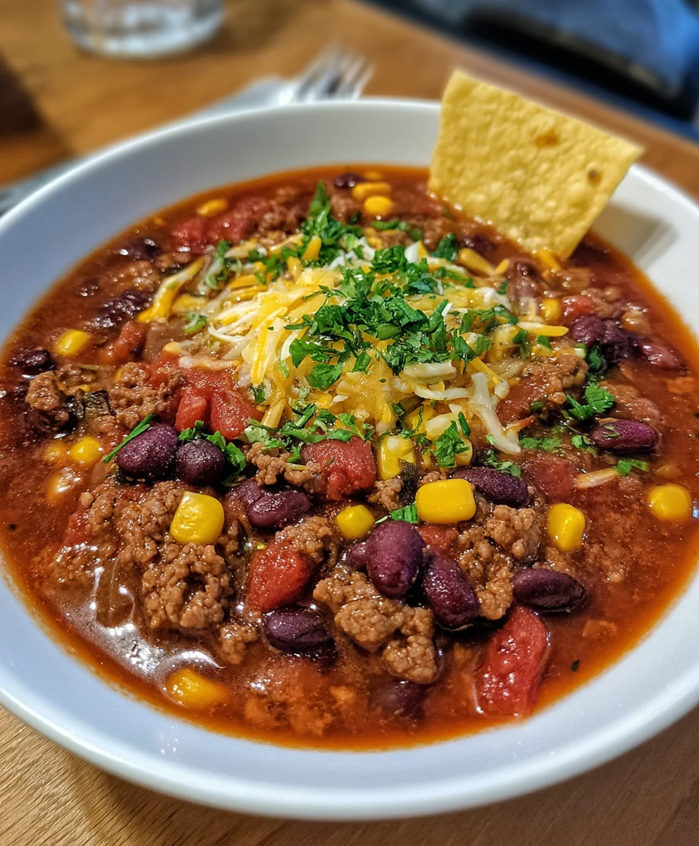 Stovetop Taco Soup