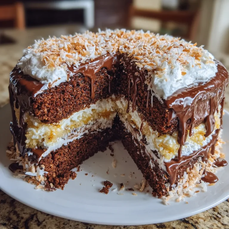 German Chocolate Paradise Cake: A Slice of Heaven Awaits!