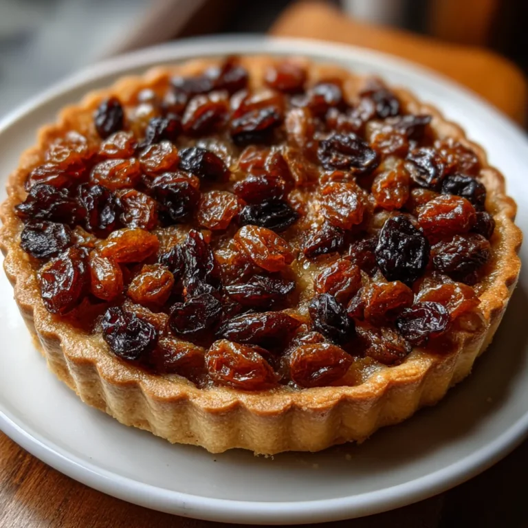 Old Fashioned Raisin Pie: A Timeless Sweet Delight