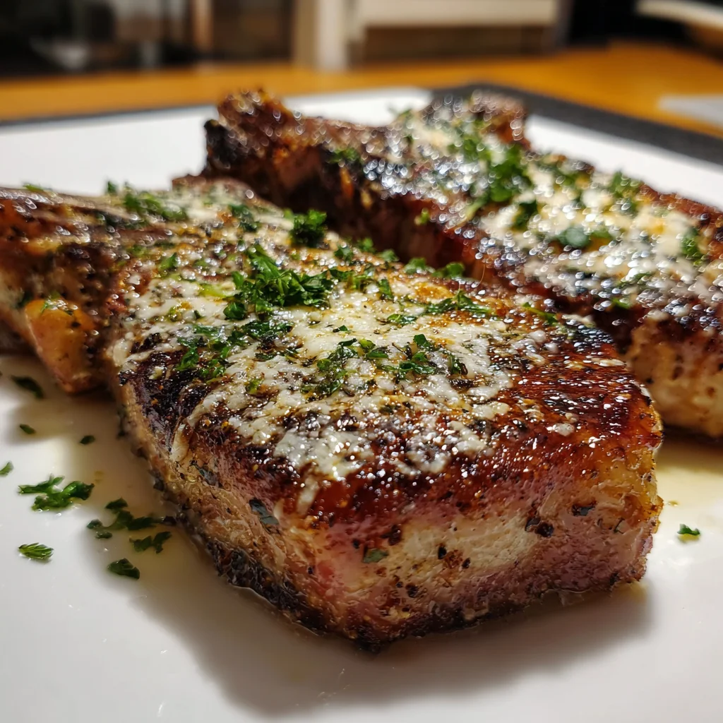 Parmesan Baked Beef Chops: A Flavorful Dinner Delight