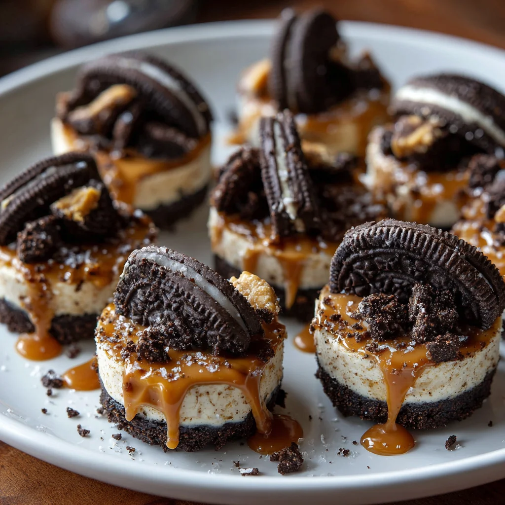 Peanut Butter Oreo Cheesecake Bites: A Delicious Twist!