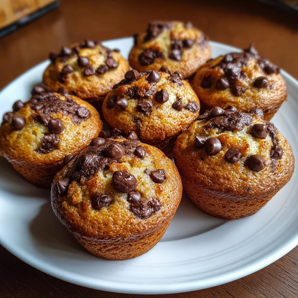 Banana Chocolate Chip Mini Muffins: Easy, Delicious Treat!