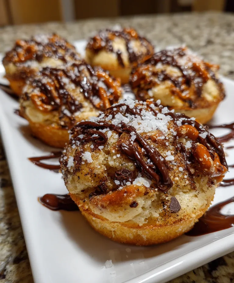 Flamin Hot Pretzel Cookie Muffins